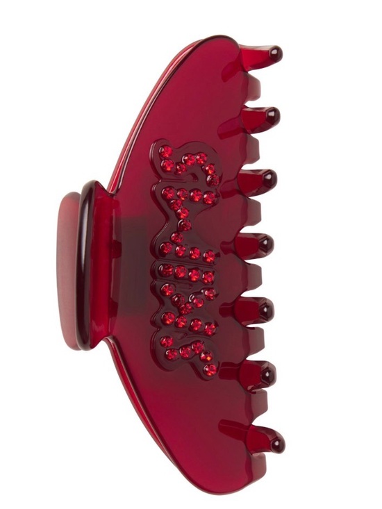 SKIMS Accessories - ✨ SOLD OUT SKIMS BRICK Claw Clip NWT | Rhinestone Logo